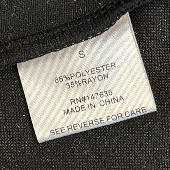 NWT Free Generation Ruffle Trim Body Con Dress - Size Small - Picture 12 of 14